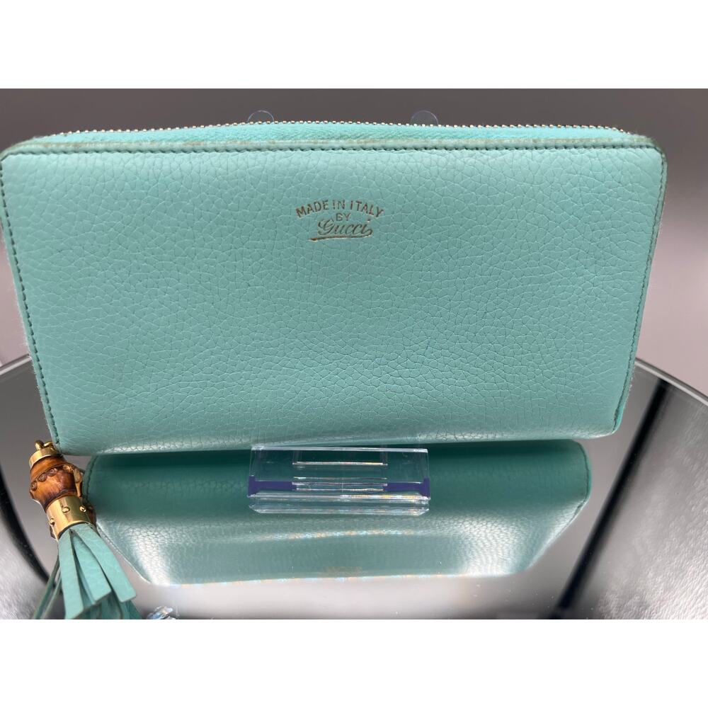 GUCCI Bmaboo Zip Around Wallet - Picture 1 of 13